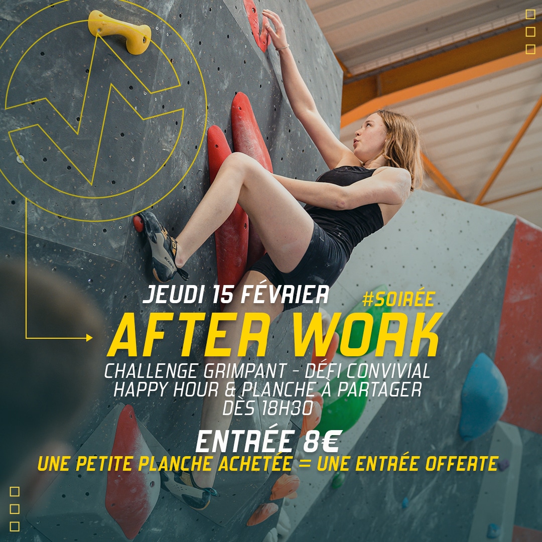 AfterWork Winter Édition Vertical'Art Nantes jeudi 15 février
