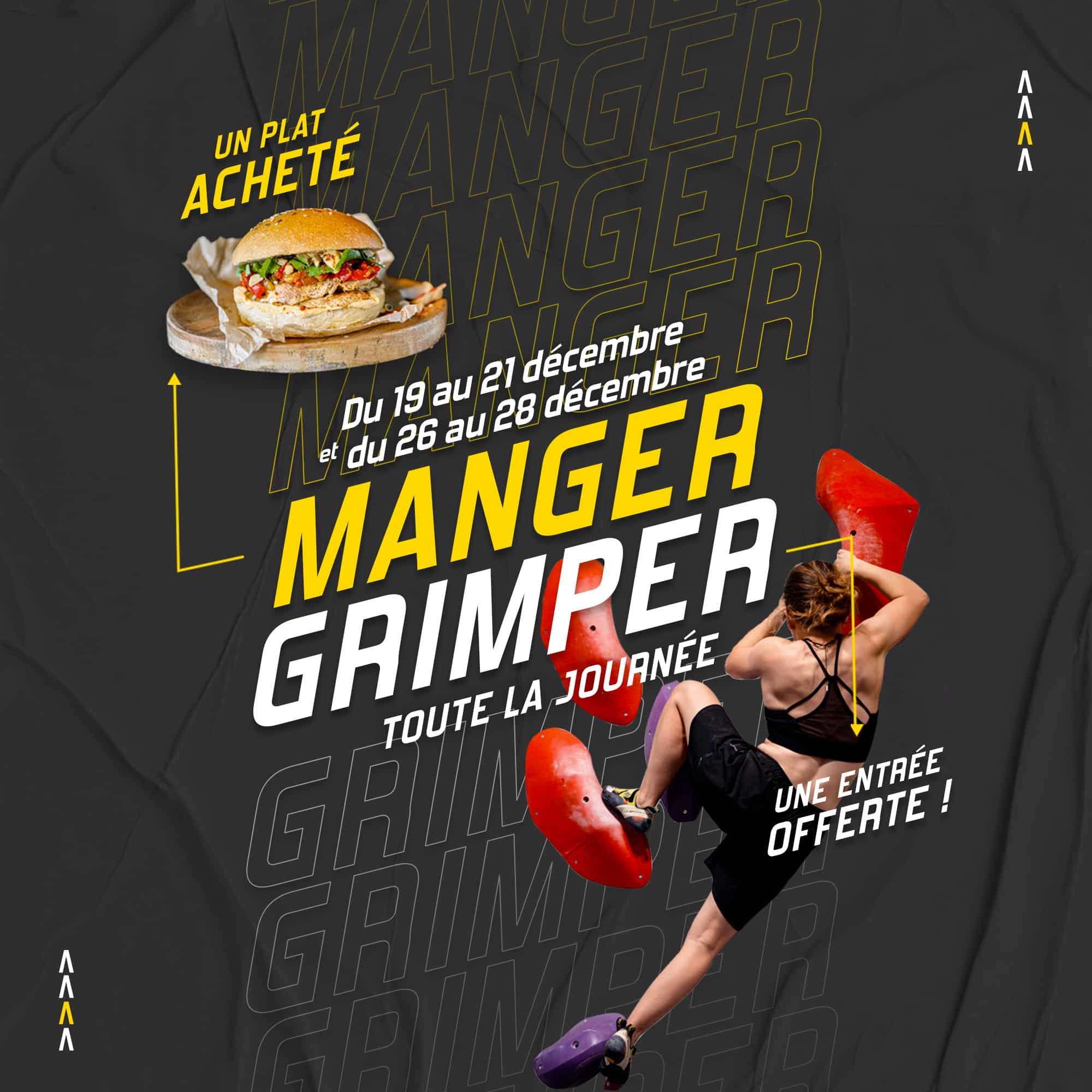 MANGER GRIMPER - Insta