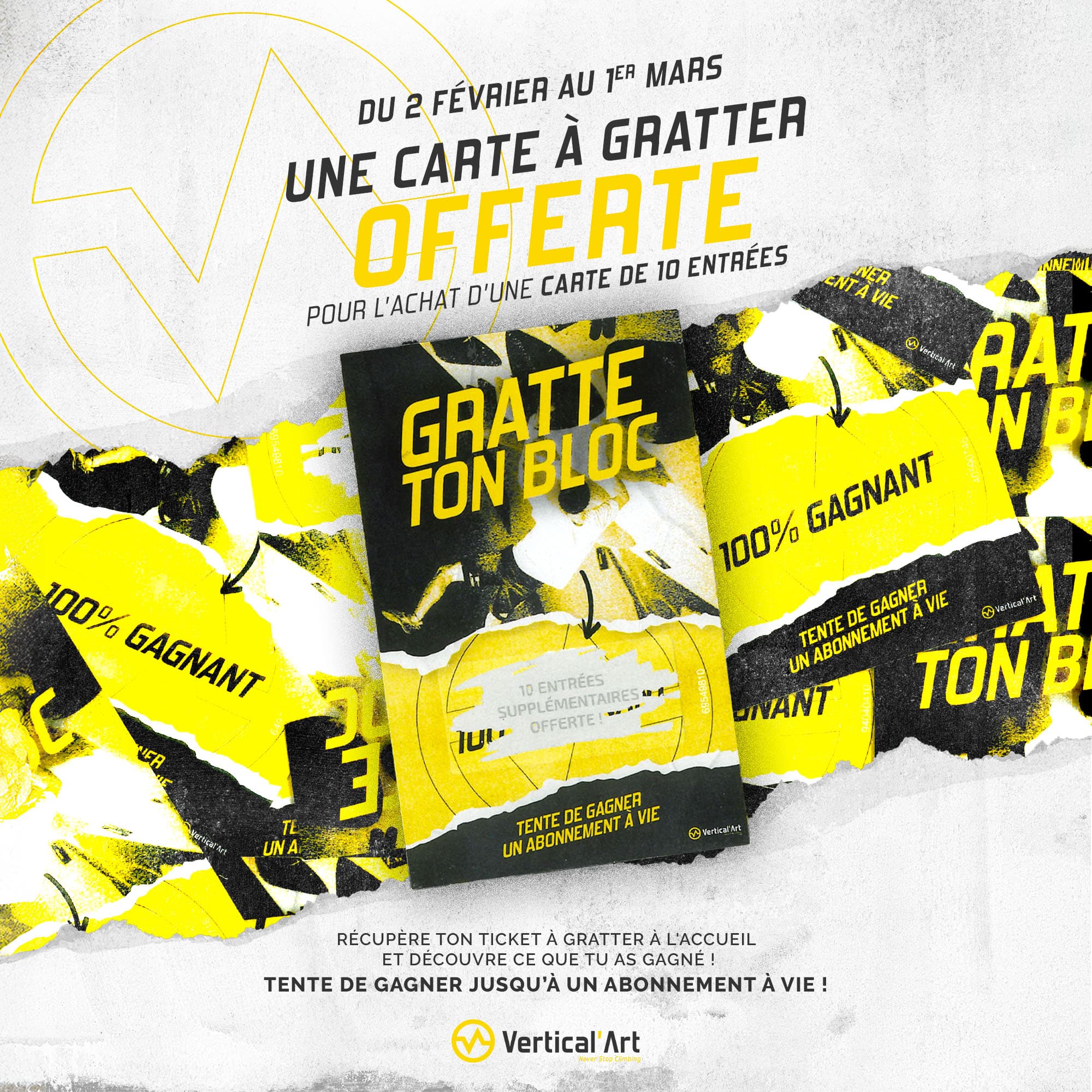 GRATTE TON BLOC - Insta